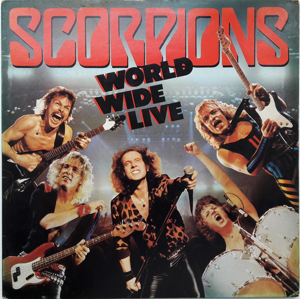 Scorpions - World Wide Live (2xLP, Album, Gat)