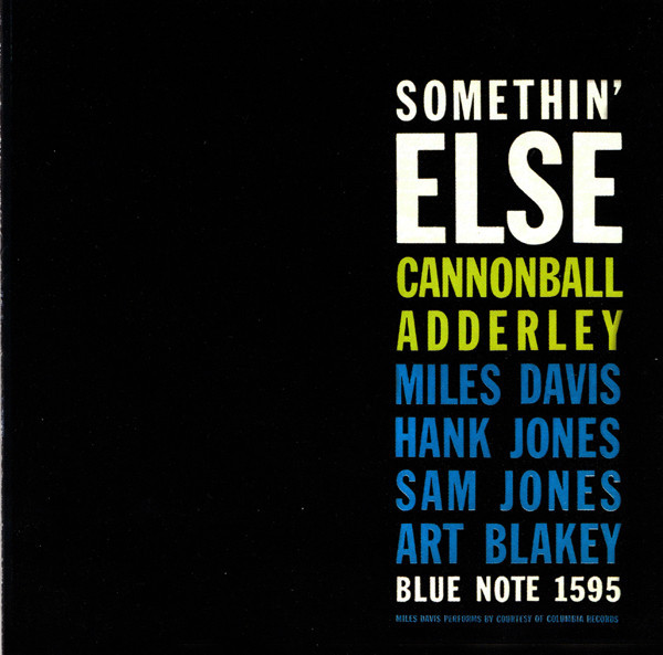 Cannonball Adderley - Somethin' Else (CD, Album, RE, RM, EMI)