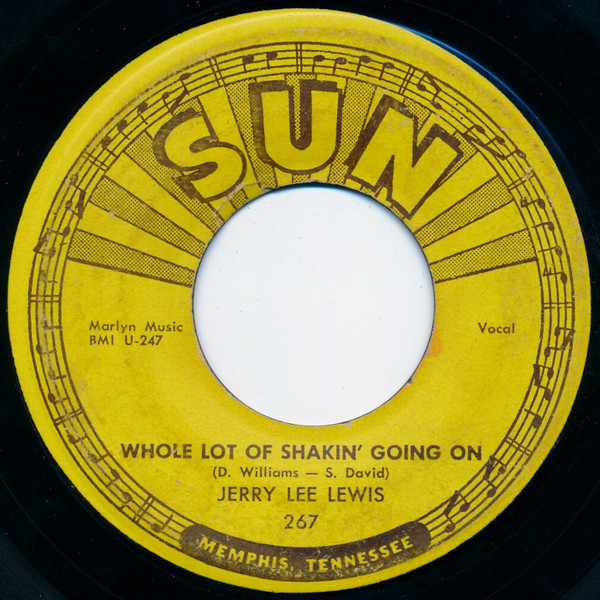 Jerry Lee Lewis - Whole Lot Of Shakin' Going On (7", Single)