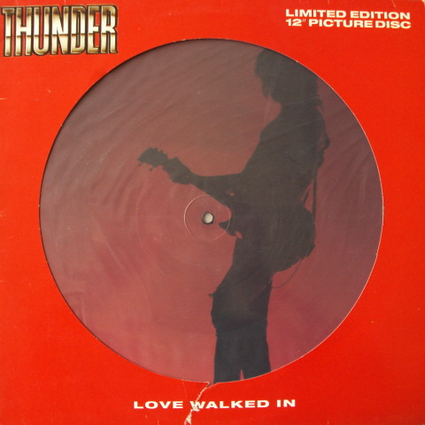 Thunder (3) - Love Walked In (12", Single, Ltd, Pic)