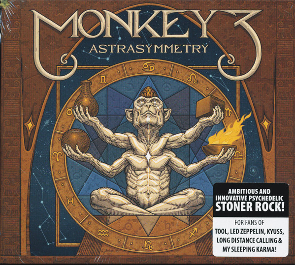 Monkey 3 - Astrasymmetry (CD, Album, Dig)