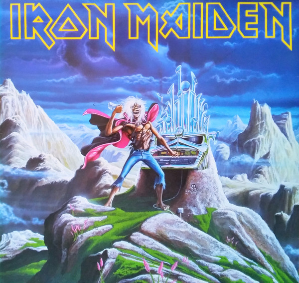 Iron Maiden - Run To The Hills (Live) (12", Single)