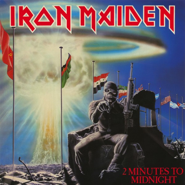 Iron Maiden - 2 Minutes To Midnight (12", Single)