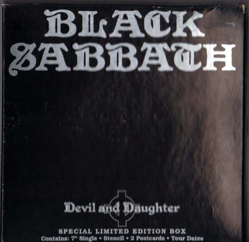 Black Sabbath - Devil And Daughter (Box, Ltd + 7", S/Sided, Single)