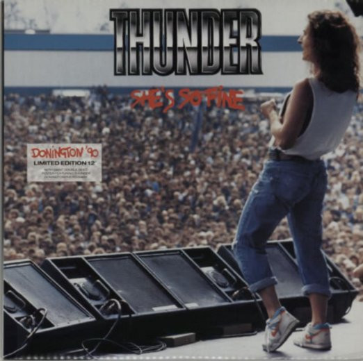 Thunder (3) - She's So Fine (12", Ltd)
