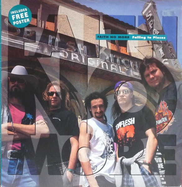 Faith No More - Falling To Pieces (12", Single, Pos)