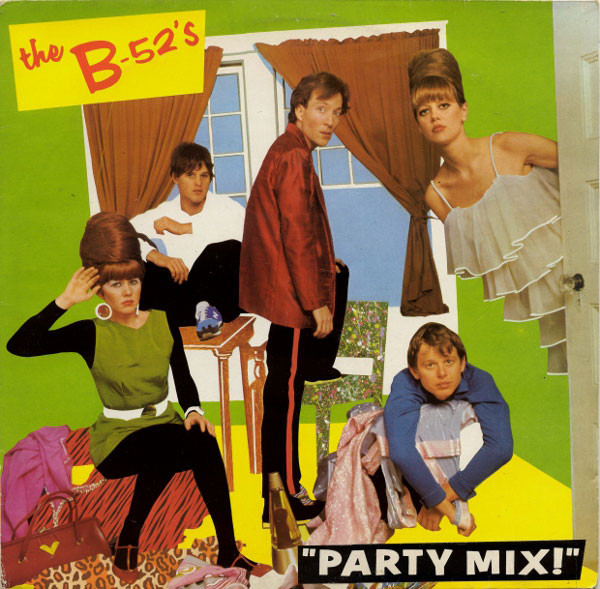 The B-52's - Party Mix! (12", MiniAlbum, Yel)