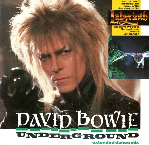 David Bowie - Underground (Extended Dance Mix) (12", Single)