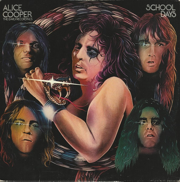 Alice Cooper - School Days (The Early Recordings) (LP, Album, RE + LP, Album, RE + Comp)