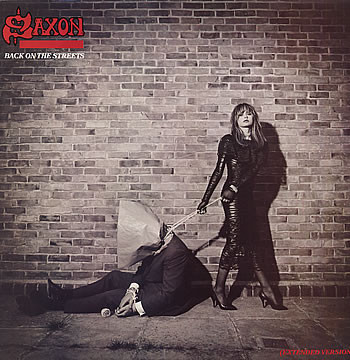 Saxon - Back On The Streets (12", Single)