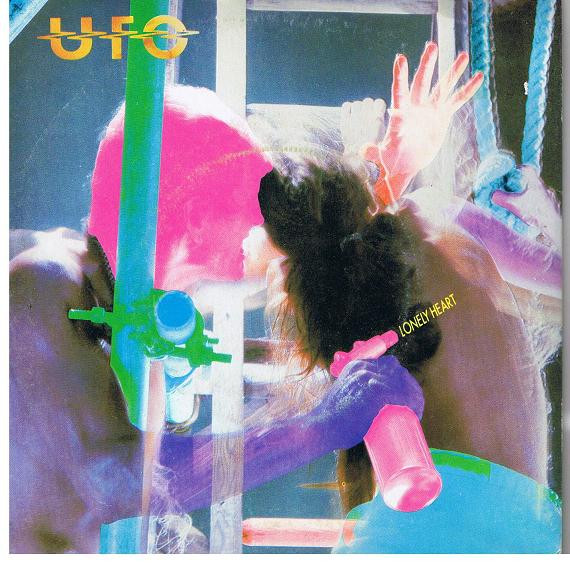 UFO (5) - Lonely Heart (7", Single, Inj)