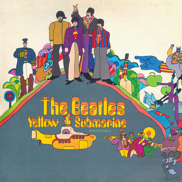 The Beatles - Yellow Submarine (LP, Album, RE)