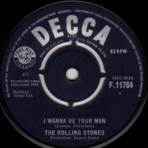 The Rolling Stones - I Wanna Be Your Man (7", Single)