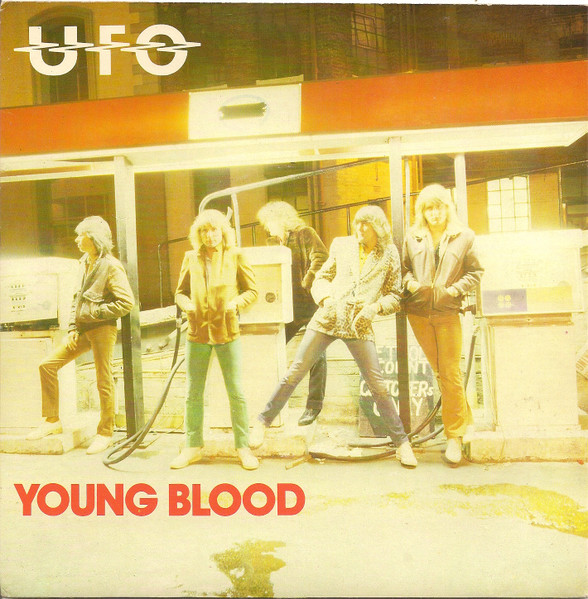 UFO (5) - Young Blood (7", Single)