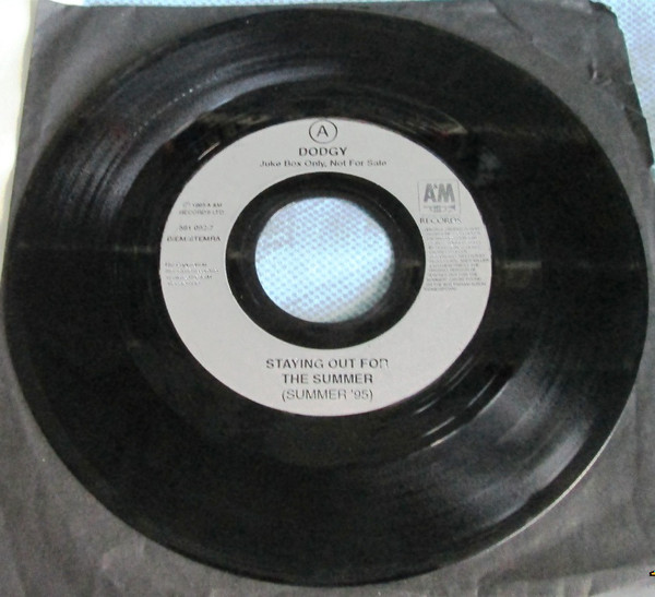 Dodgy - Staying Out For The Summer (Summer '95) (7", Single, Jukebox)
