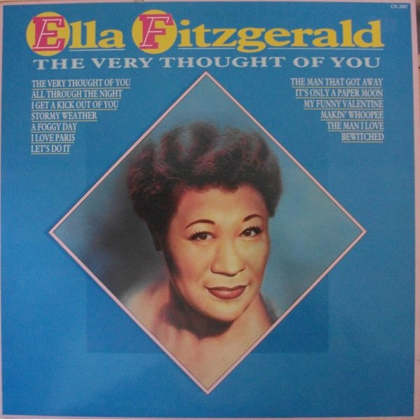 Ella Fitzgerald - The Very Thought Of You (LP, Comp)