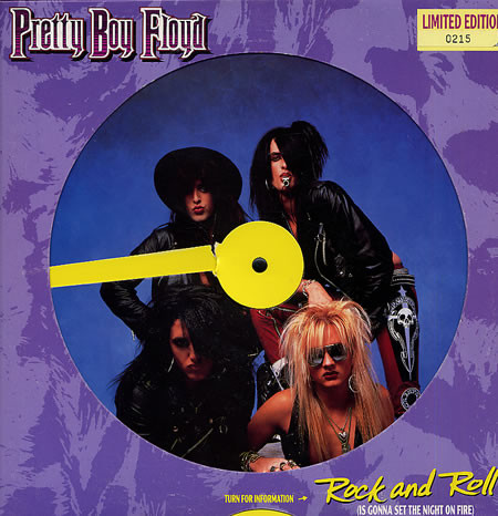 Pretty Boy Floyd - Rock And Roll (Is Gonna Set The Night On Fire) (12", Ltd, Num, Rot)