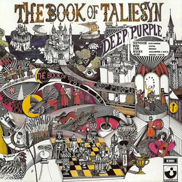 Deep Purple - The Book Of Taliesyn (CD, Album, RE, RP, Ude)
