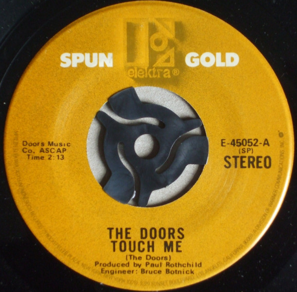 The Doors - Touch Me / Hello, I Love You (7", Single, RE)