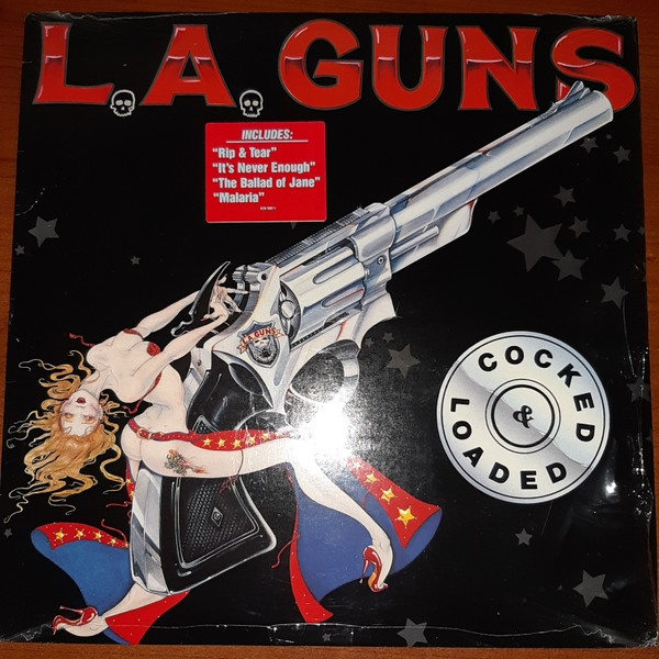 L.A. Guns - Cocked & Loaded (LP, Album)
