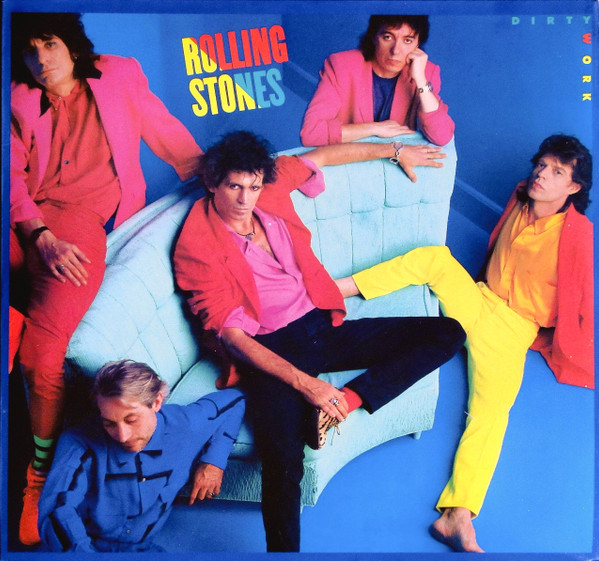 Rolling Stones* - Dirty Work (LP, Album, Dar)