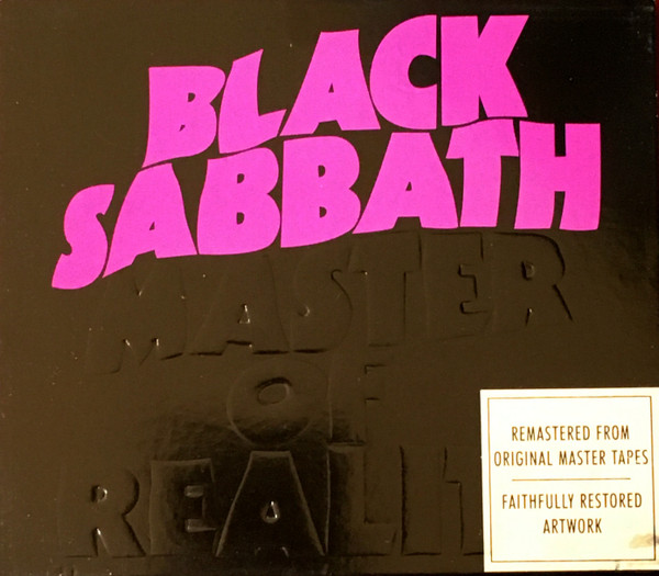 Black Sabbath - Master Of Reality (CD, Album, RE, RM)