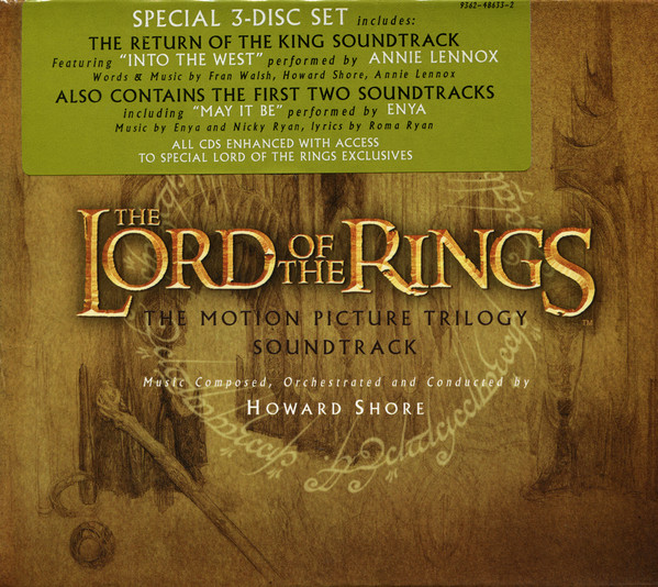 Howard Shore - The Lord Of The Rings (The Motion Picture Trilogy Soundtrack) (CD, Album, Enh + CD, Album, Enh + CD, Album, Enh +)