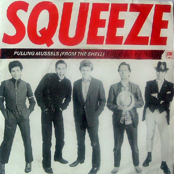 Squeeze (2) - Pulling Mussels (From The Shell) (7", Single, Red)