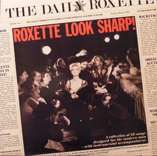 Roxette - Look Sharp! (LP, Album)
