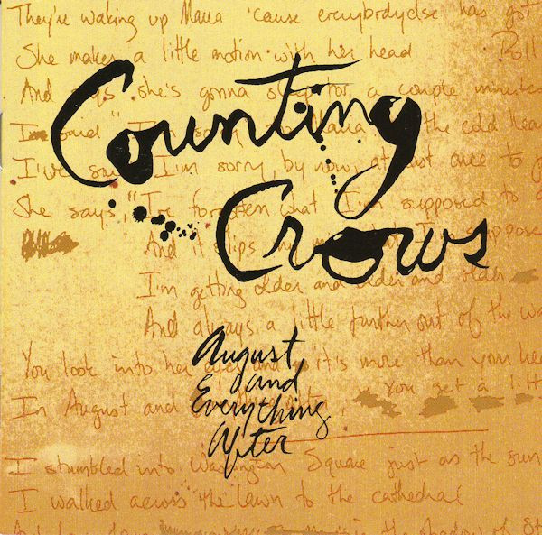 Counting Crows - August And Everything After (CD, Album, MPO)