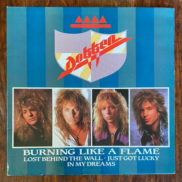 Dokken - Burning Like A Flame (12", Gat)