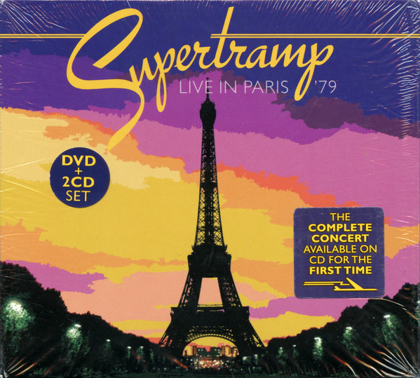 Supertramp - Live In Paris '79 (DVD-V, RE, Multichannel, NTSC + 2xCD, Album + Dig)