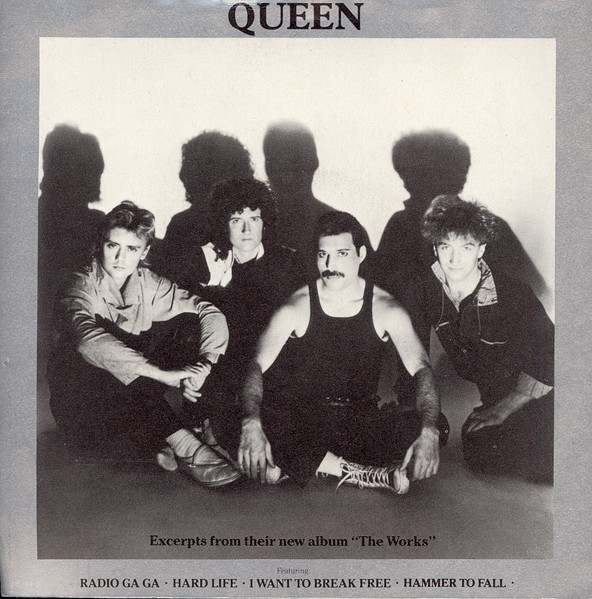Queen - Excerpts From Their New Album "The Works" (Flexi, 7", S/Sided, Smplr)