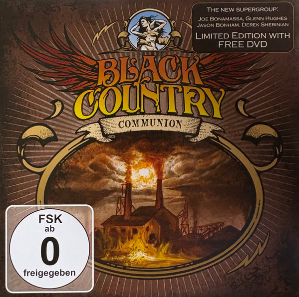 Black Country Communion - Black Country Communion (CD, Album, Ltd + DVD, PAL)