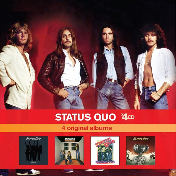 Status Quo - 4 Original Albums (CD, Album, RE + CD, Album, RE + CD, Album, RE + CD)