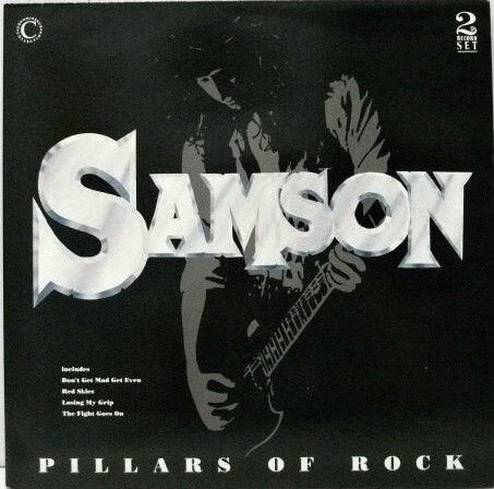 Samson (3) - Pillars Of Rock (2xLP, Comp)
