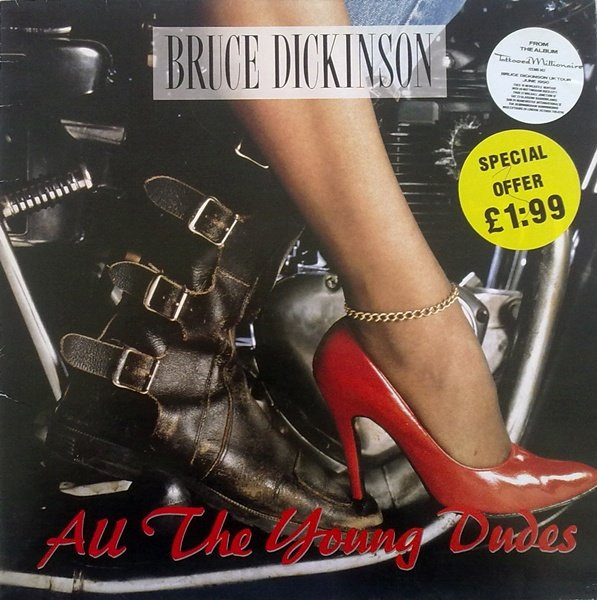 Bruce Dickinson - All The Young Dudes (12", Single, Gat)