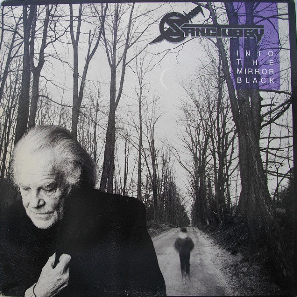 Sanctuary (4) - Into The Mirror Black (LP, Album)