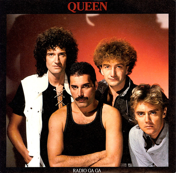 Queen - Radio Ga Ga (7", Single, Sol)