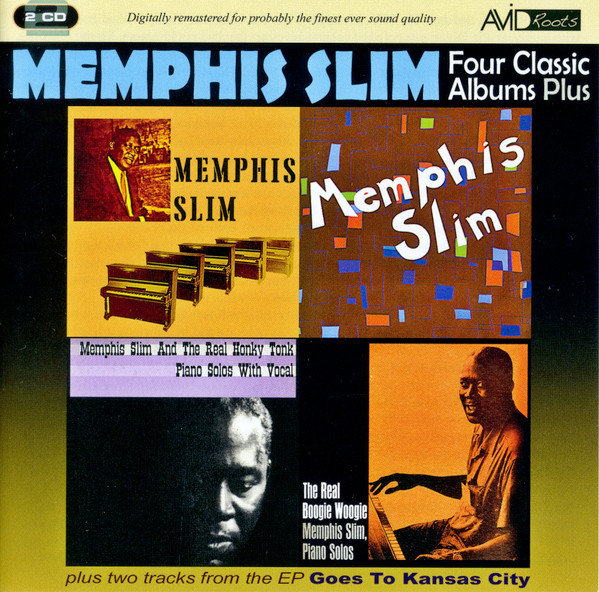 Memphis Slim - Four Classic Albums Plus (2xCD, Comp, RM)
