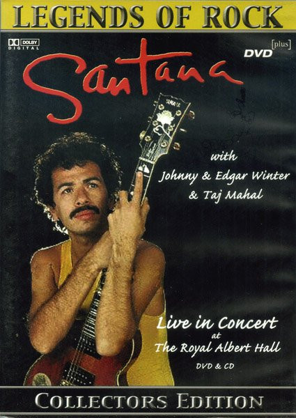 Santana With Johnny* & Edgar Winter & Taj Mahal - Live In Concert At The Royal Albert Hall (Hybrid, DVDplus)