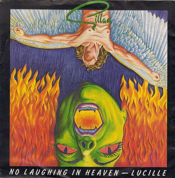 Gillan - No Laughing In Heaven / Lucille (7", EP, Mat)