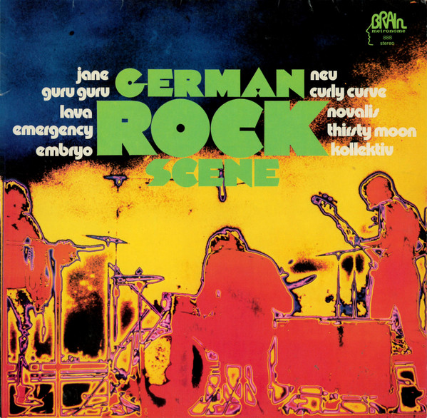 Various - German Rock Scene (LP, Comp, Gre)