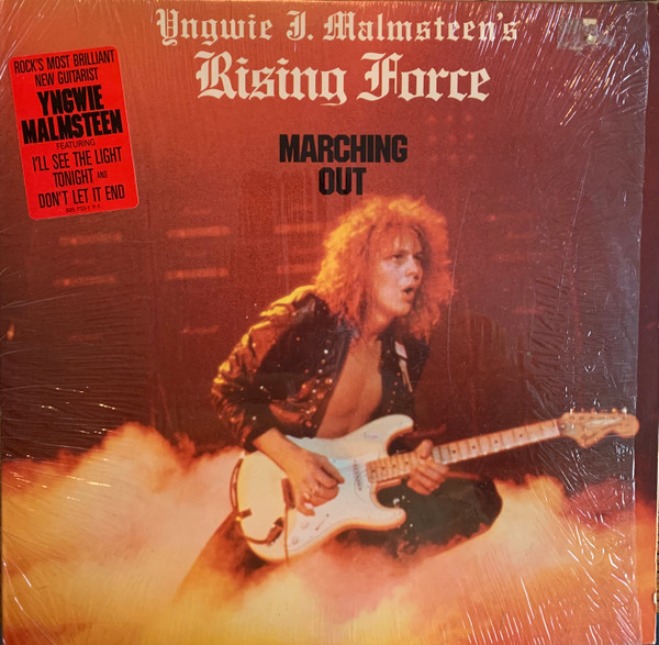 Yngwie J. Malmsteen's Rising Force - Marching Out (LP, Album, PRC)
