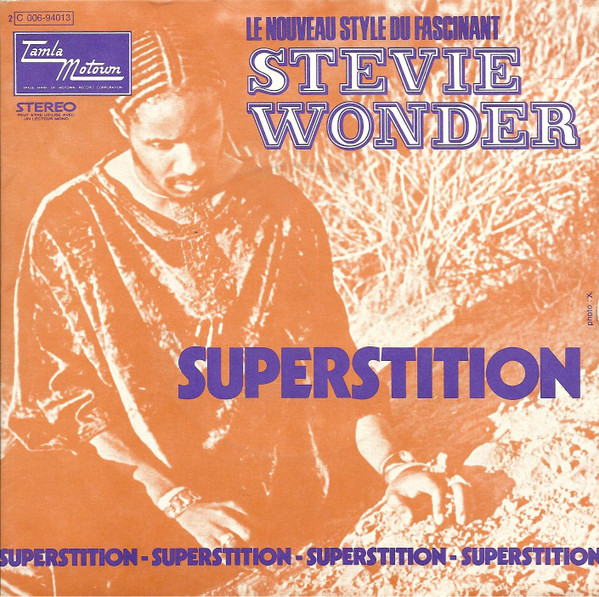 Stevie Wonder - Superstition (7", Single)