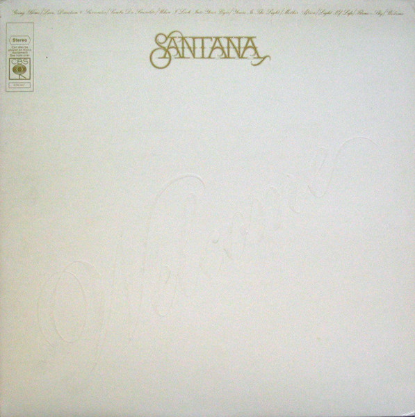 Santana - Welcome (LP, Album, Gat)