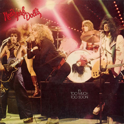 New York Dolls - In Too Much Too Soon (LP, Album, San)