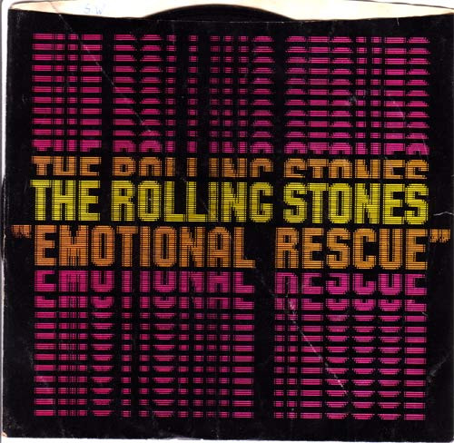 The Rolling Stones - Emotional Rescue (7", Single, SP )