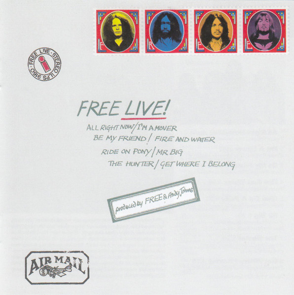 Free - Free Live (CD, Album, RE, RM, Uni)