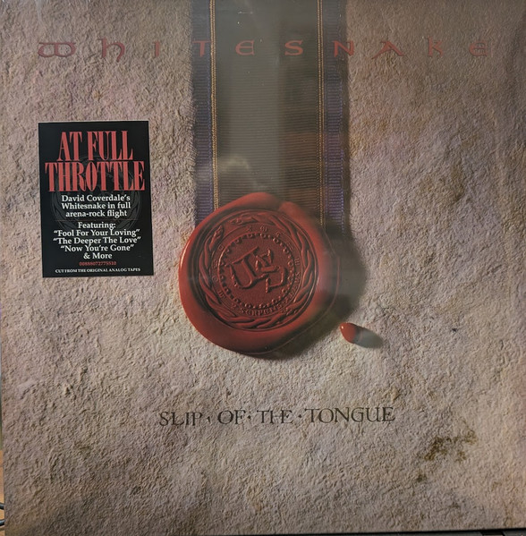 Whitesnake - Slip Of The Tongue (LP, Album, RE)
